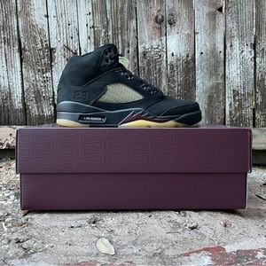 Size 8m (9.5w) Nike Air Jordan 5 Retro x A Ma Maniere - Dusk - Brand New DS